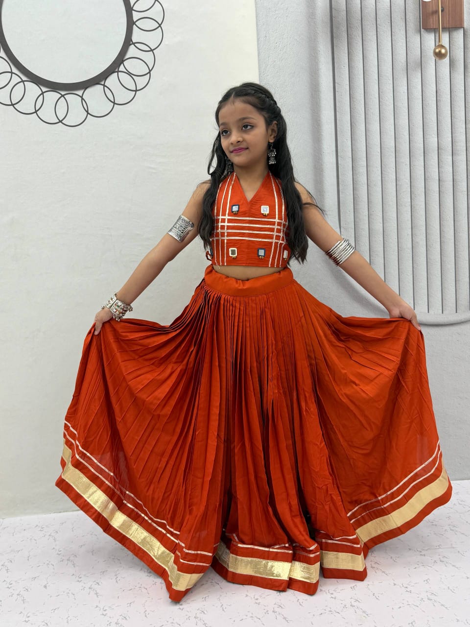 Girls Navratri Lehenga Choli