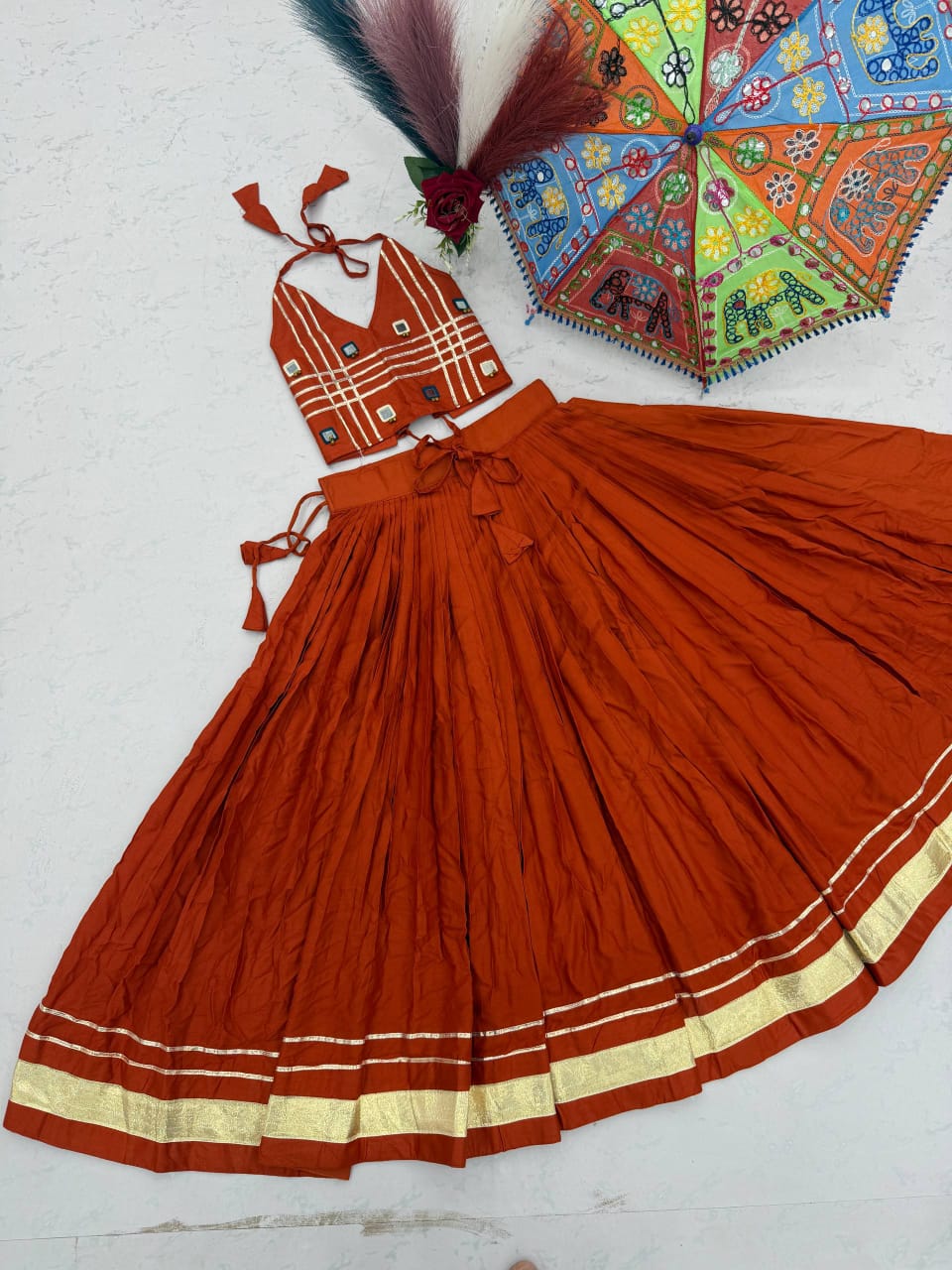 Girls Navratri Lehenga Choli