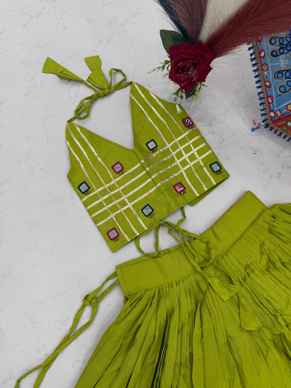 Girls Navratri Lehenga Choli