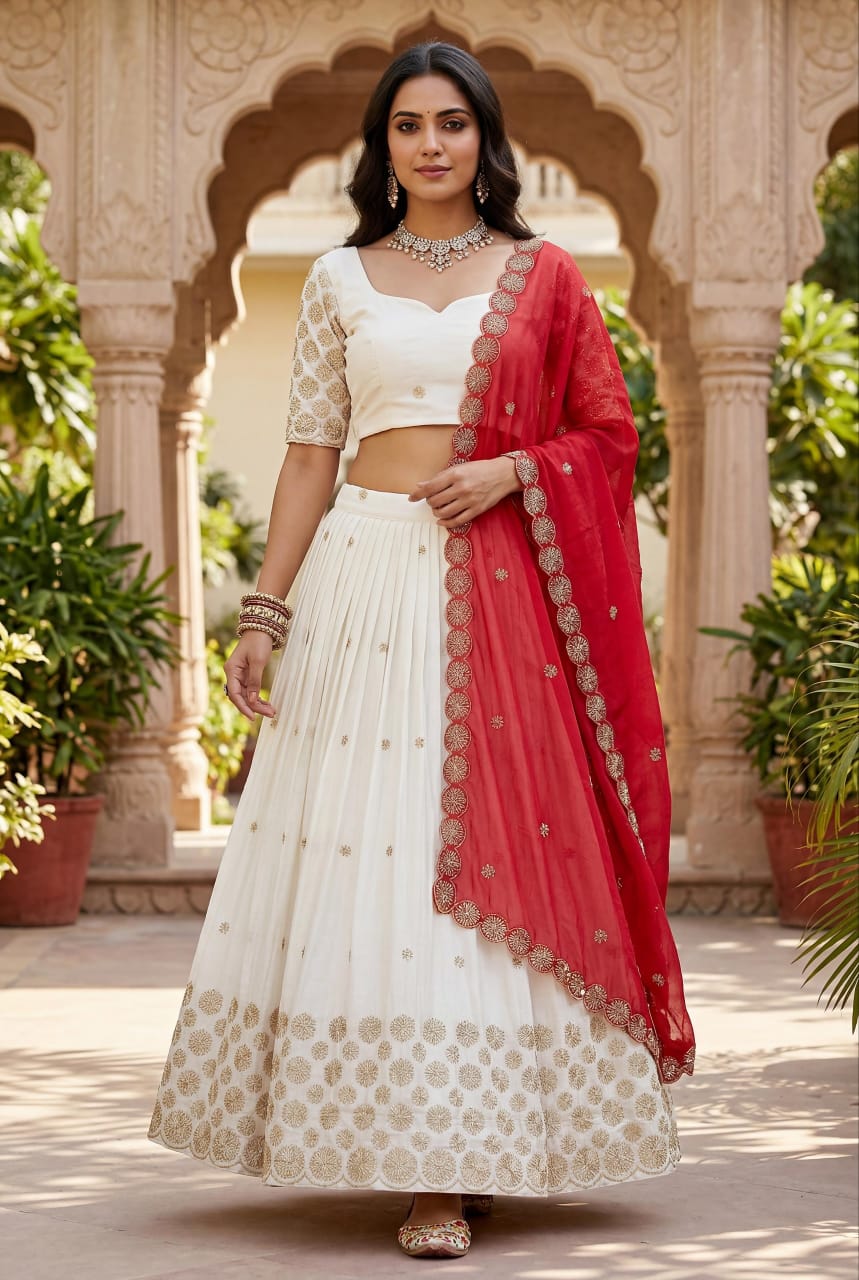 Wine Chinon Lehenga Choli Set