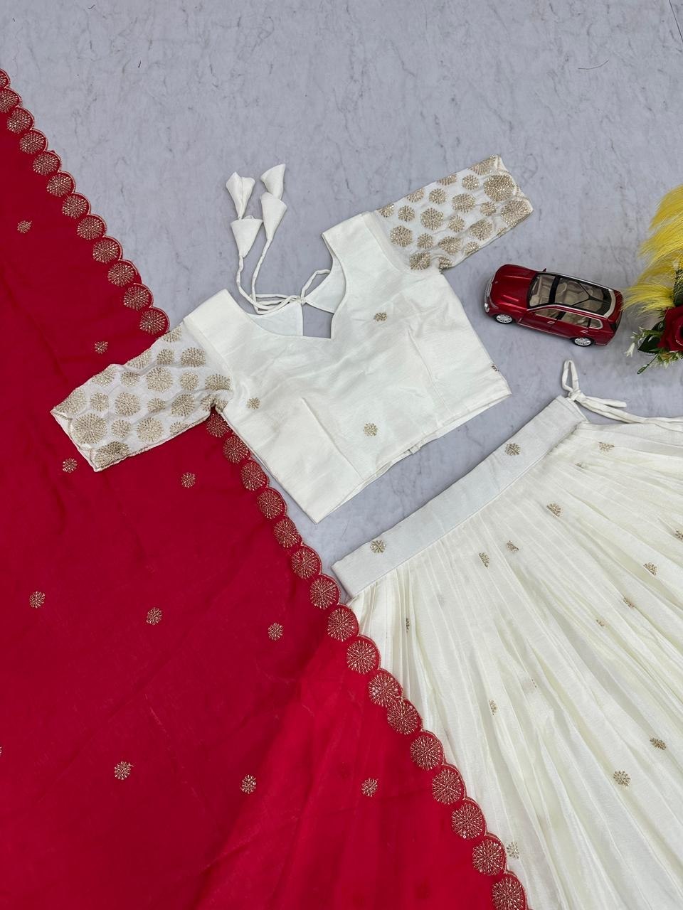 Wine Chinon Lehenga Choli Set