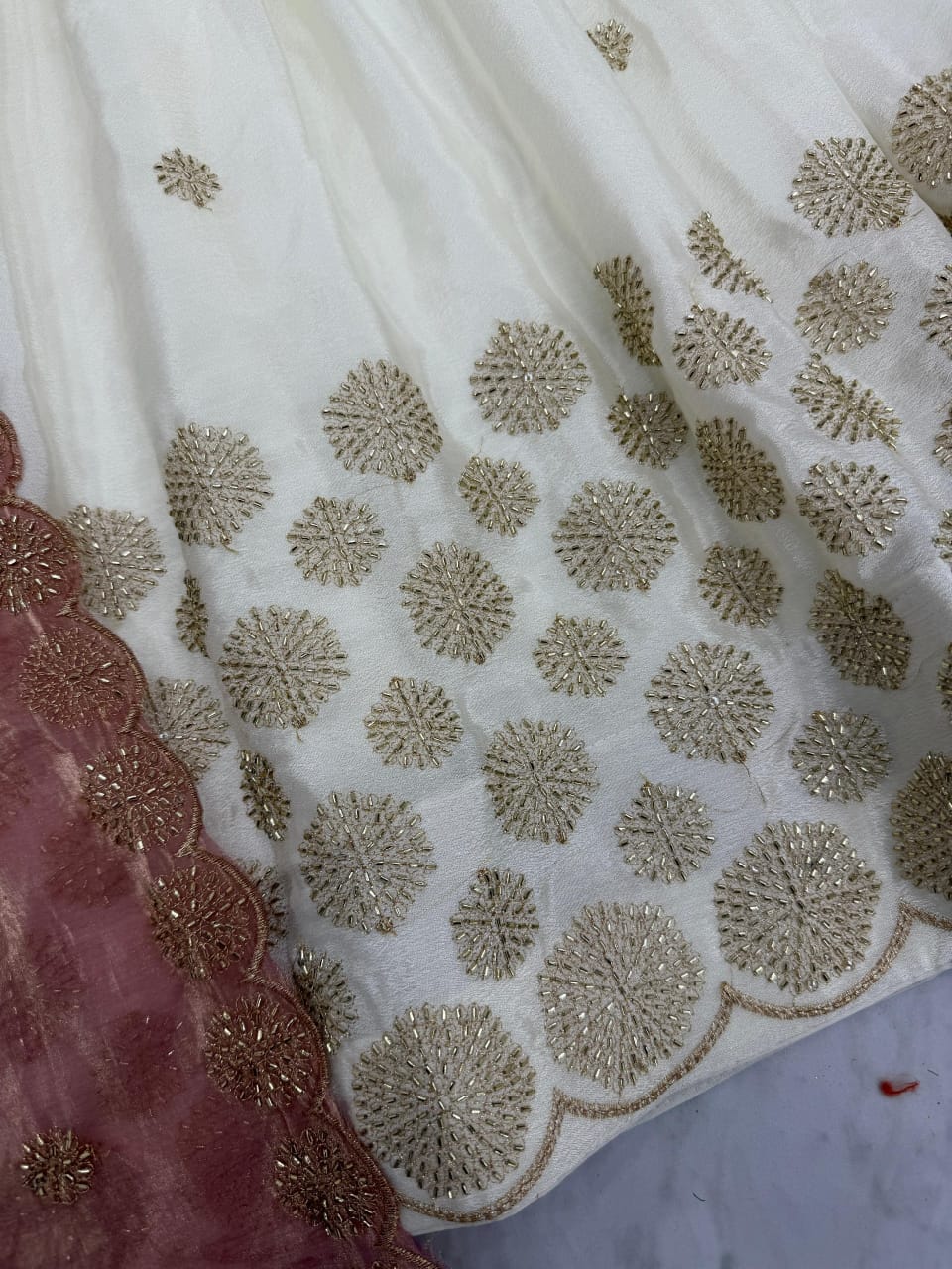Wine Chinon Lehenga Choli Set
