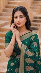 Premium Meenakari Banarasi Saree