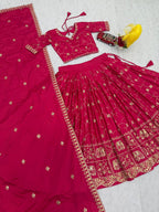 Luxury Crepe Silk Lehenga