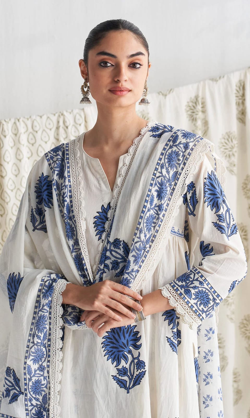 Pure Jaipuri Cotton Suit Set