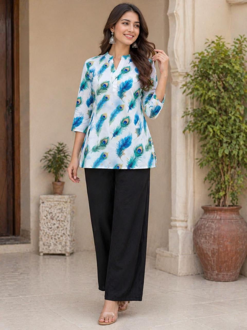 Digital Print Rayon Co-Ord Set