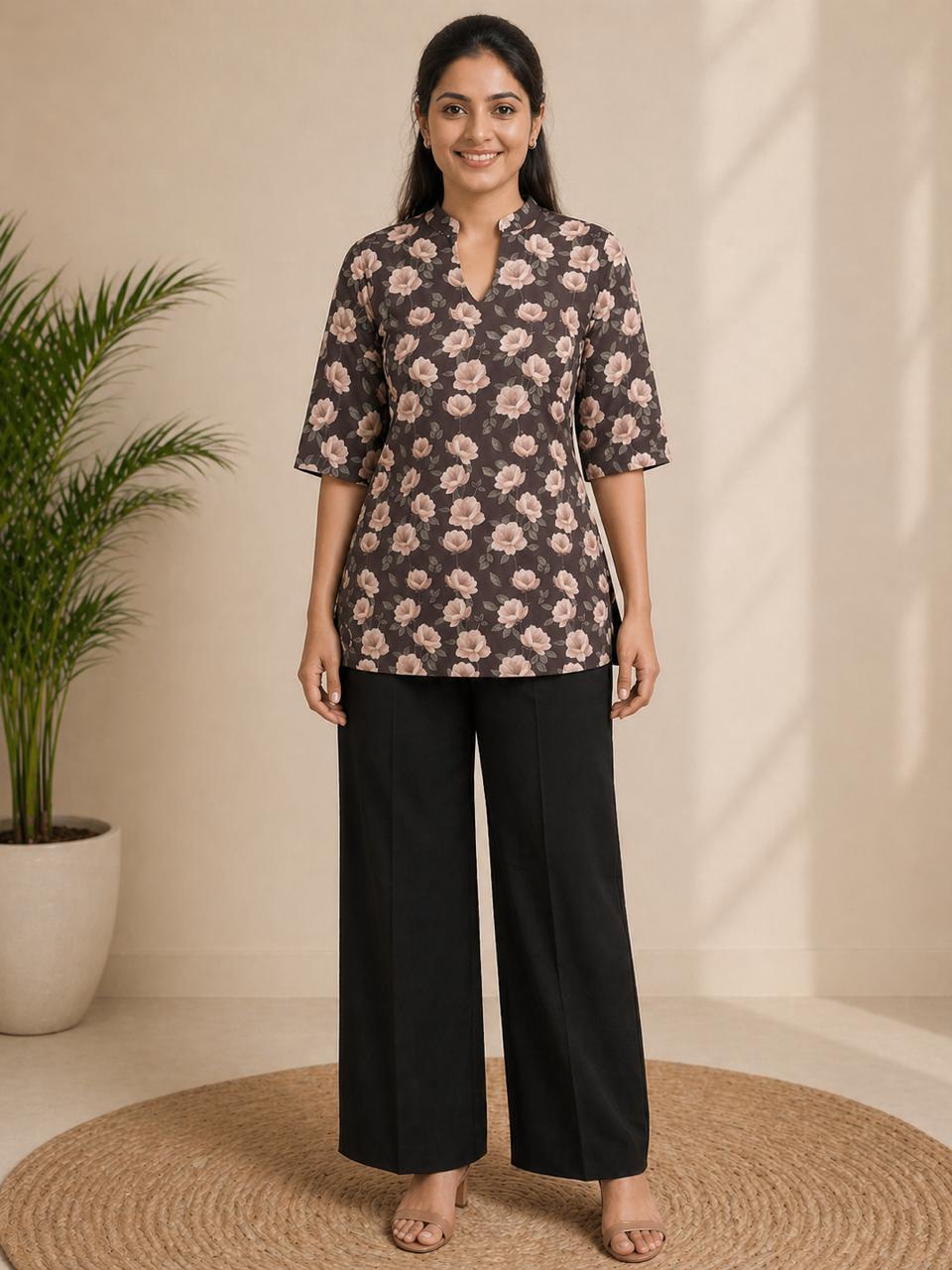 Digital Print Rayon Co-Ord Set
