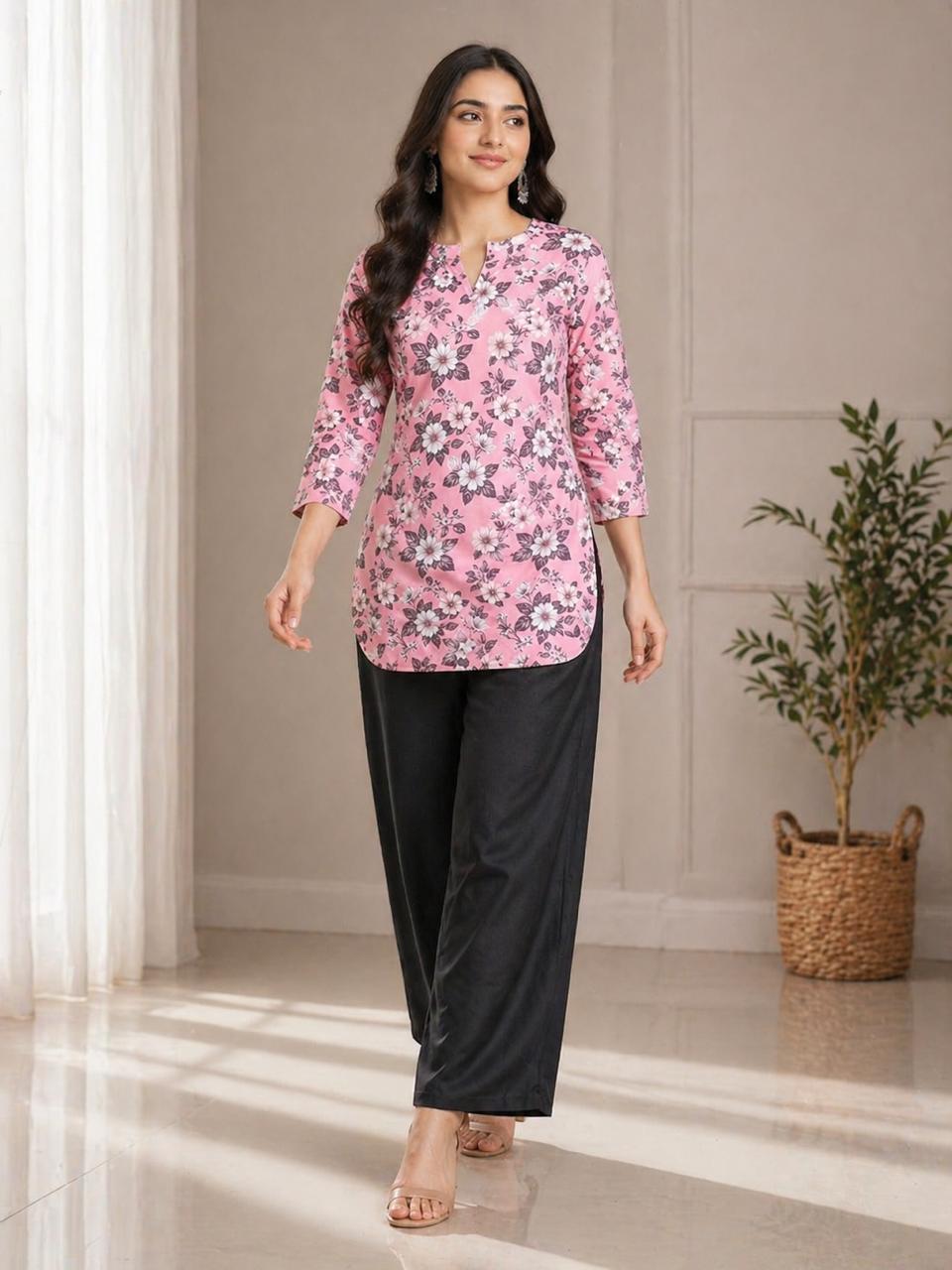 Digital Print Rayon Co-Ord Set