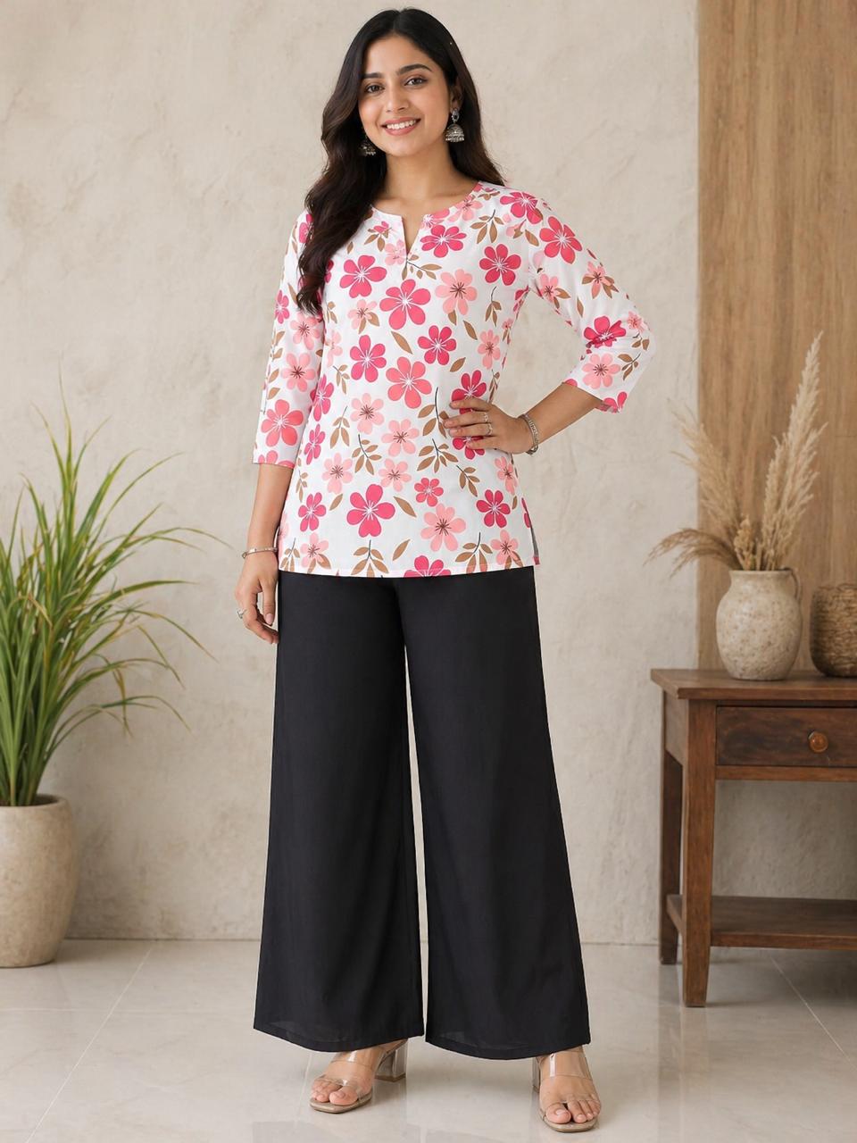 Digital Print Rayon Co-Ord Set