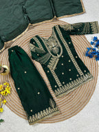 Kids Fendy Silk Palazzo Set