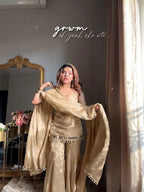 Mirror Work Sharara Set
