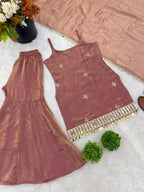 Mirror Work Sharara Set