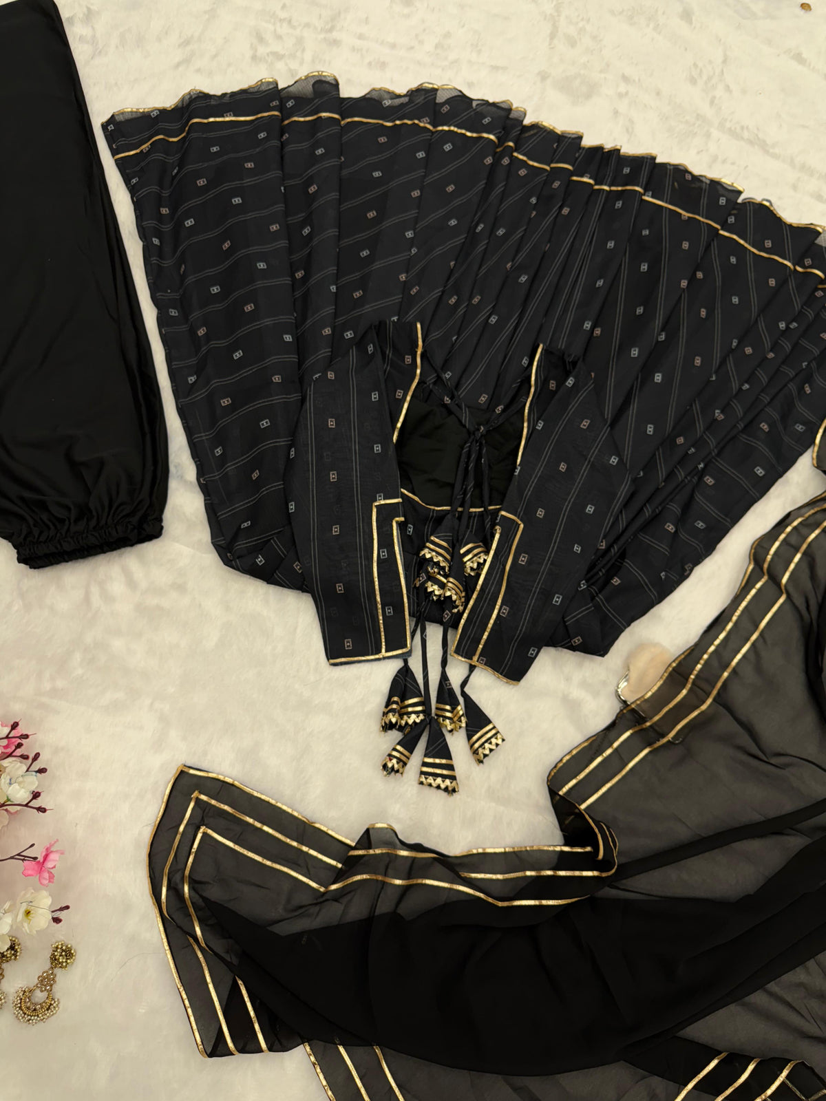 Digital Print Anarkali Set