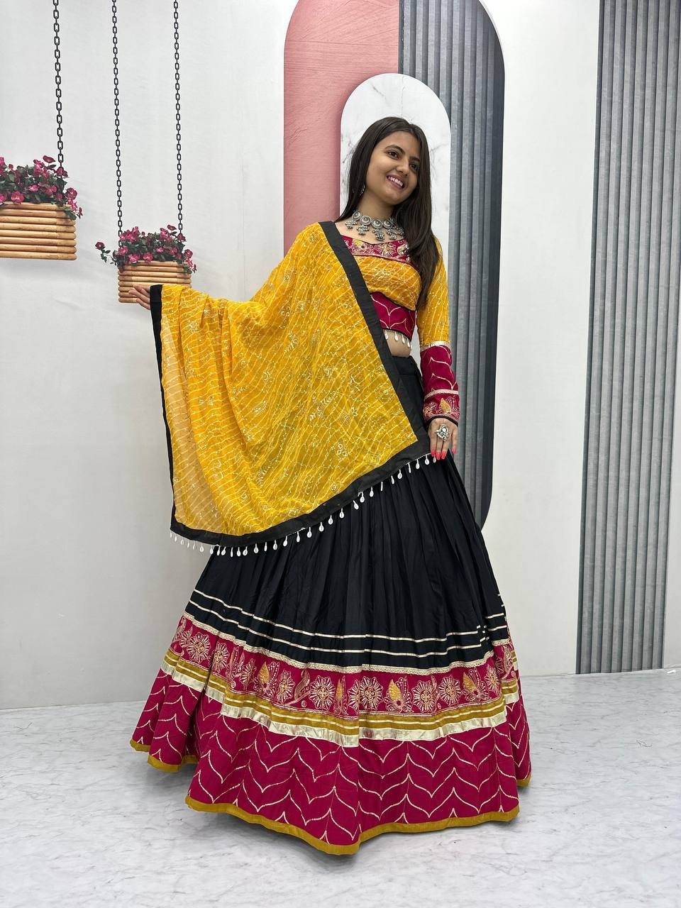 Traditional Garba Wear Lehenga Choli for Women