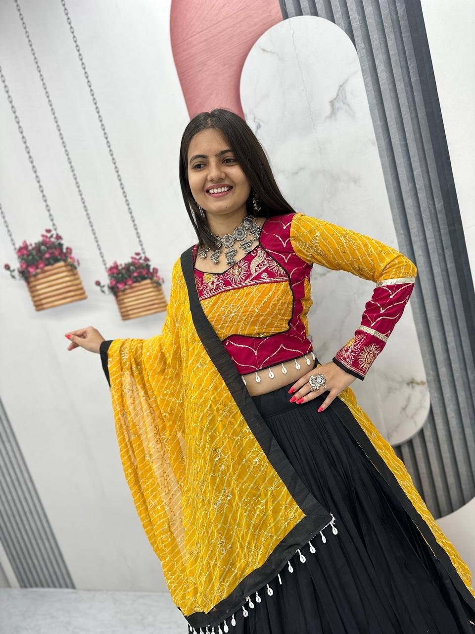 Traditional Garba Wear Lehenga Choli for Women