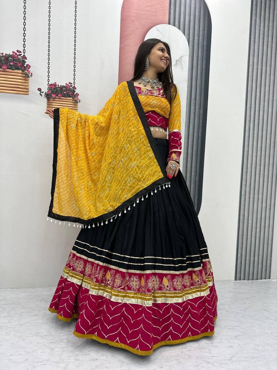 Traditional Garba Wear Lehenga Choli for Women