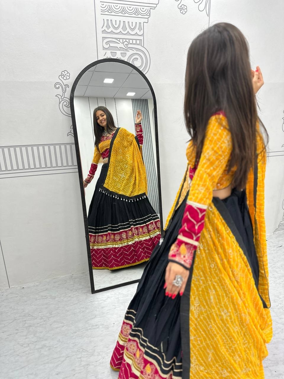 Traditional Garba Wear Lehenga Choli for Women