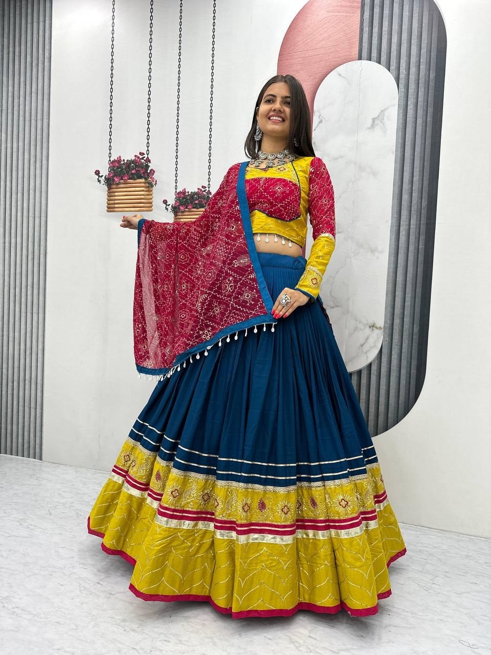 Traditional Garba Wear Lehenga Choli for Women
